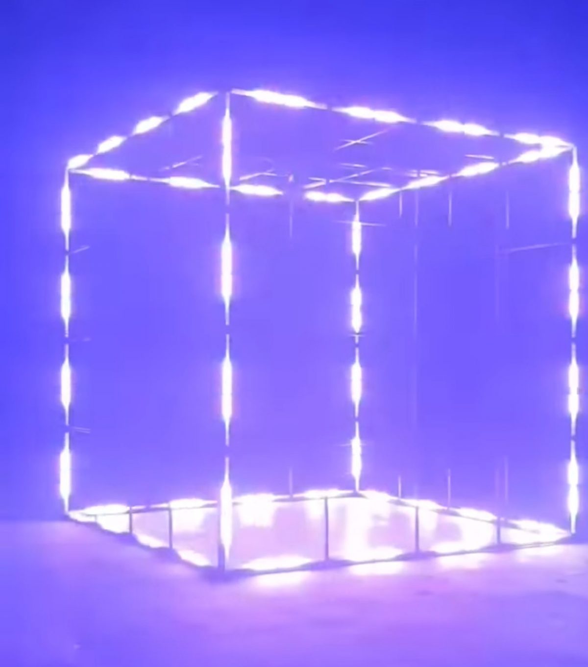 Structure lumineuse LED - Le mobilier qui s'allume